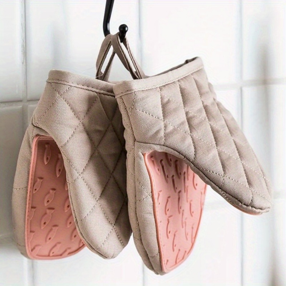 Oven Mitt Silicone - Guantes de silicona con forma de
