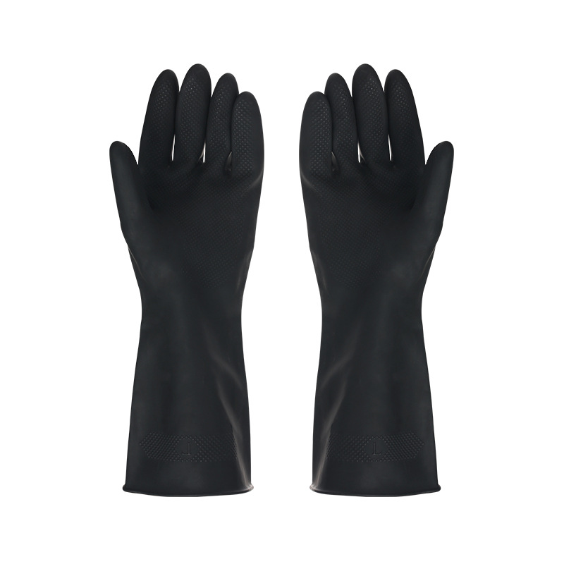 Guantes negros para limpieza d - Rubber Glove Cleaning reseña y precio