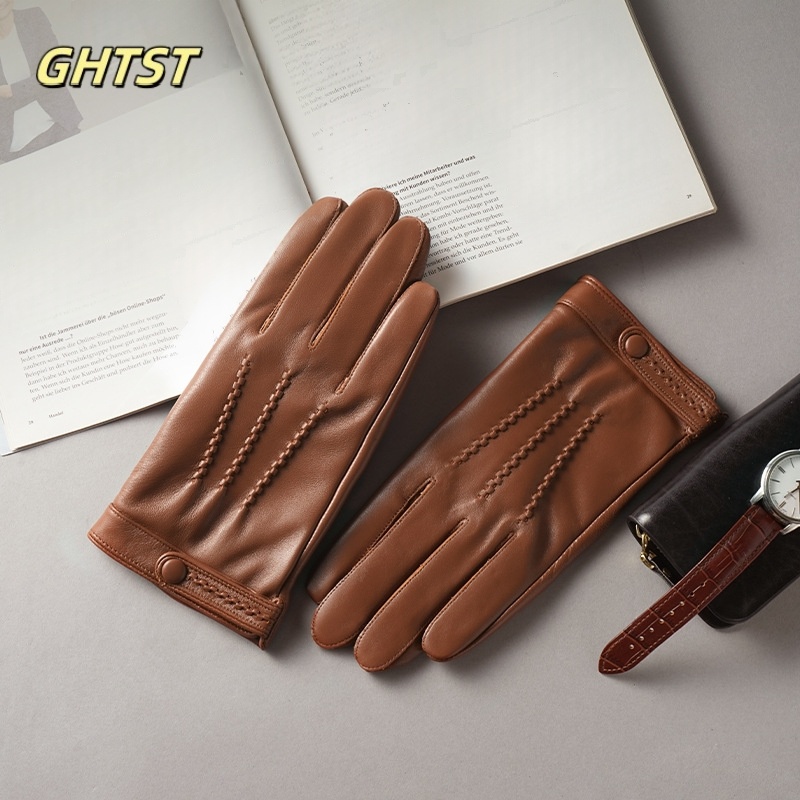 2025 nuevos guantes de inviern - Leather Driving Glove reseña y precio