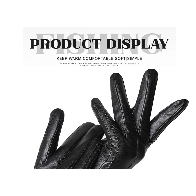 Guantes de piel de oveja para  - Leather Driving Glove reseña y precio