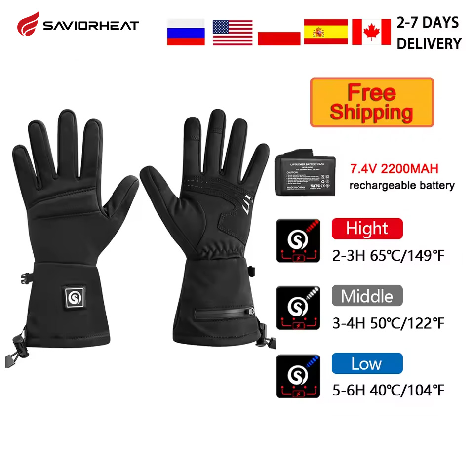Snow Deer S18 guantes calefact - Motorcycle Glove Knuckle reseña y precio