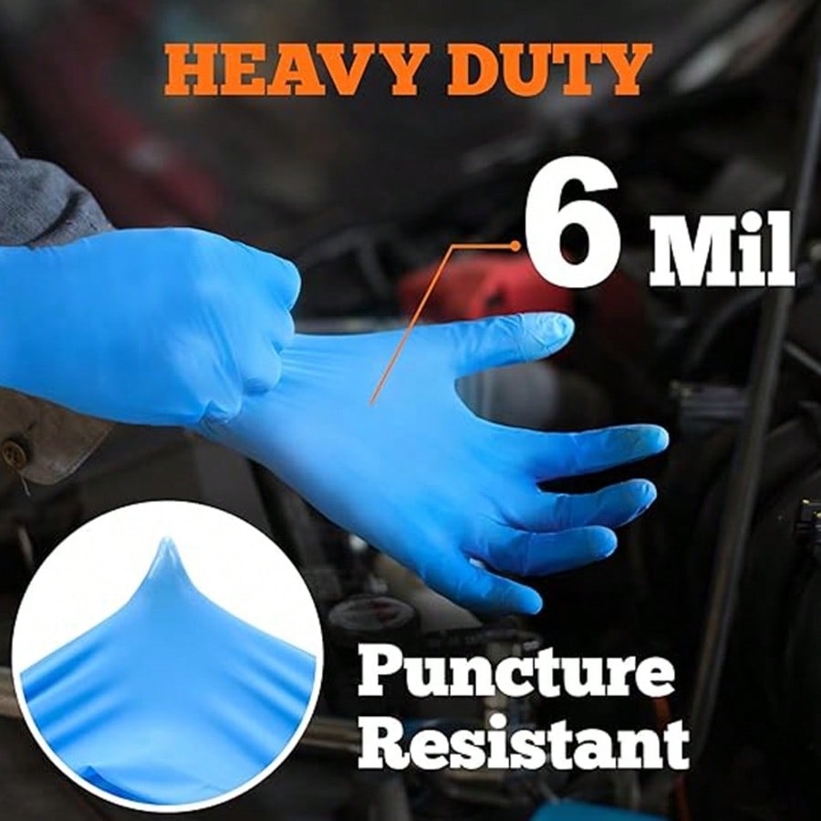 100 guantes desechables de nit - Rubber Glove Cleaning reseña y precio