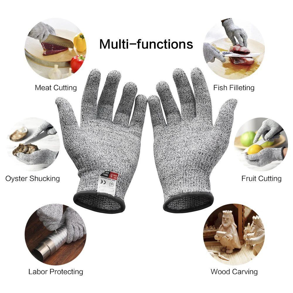 Guantes de Corte de Nivel 5 HP - Cut Resistant Glove reseña y precio