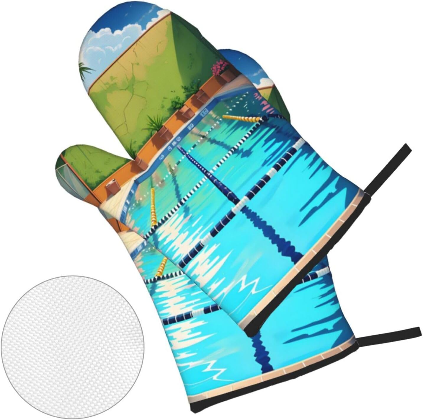 Manoplas y agarraderas de sili - Oven Mitt Silicone reseña y precio